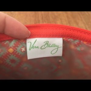 Authentic Vera Bradley small cosmetics bag